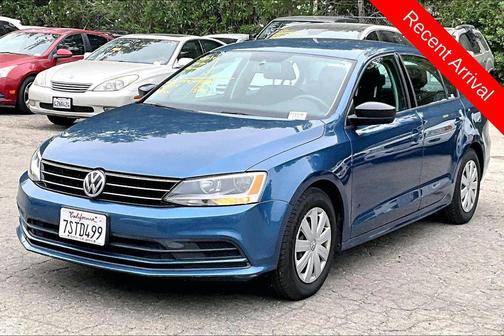 Blue Metallic 2016 Volkswagen Jetta 1.4T S w/Technology