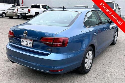 Blue Metallic 2016 Volkswagen Jetta 1.4T S w/Technology