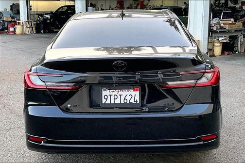 Midnight Black Metallic 2025 Toyota Camry XLE