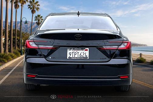 Midnight Black Metallic 2025 Toyota Camry XLE