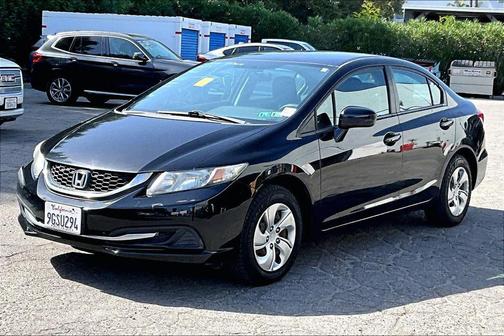 Crystal Black Pearl 2015 Honda Civic LX