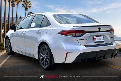 Classic Silver Metallic 2026 Toyota Corolla XSE