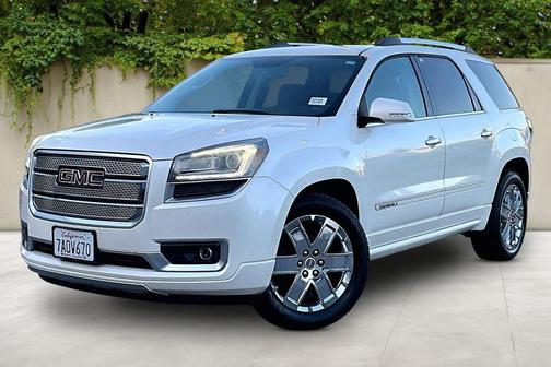 White 2013 GMC Acadia Denali