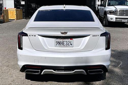 Crystal White Tricoat 2021 Cadillac CT5 Sport RWD