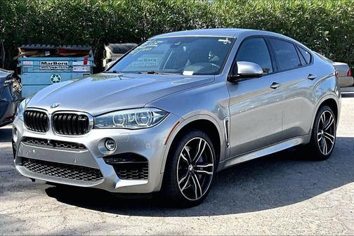 Gray Metallic 2017 BMW X6 M Base
