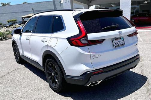 Platinum White Pearl 2024 Honda CR-V Hybrid Sport FWD