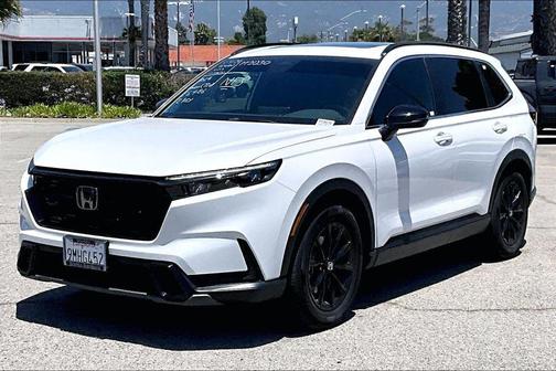 Platinum White Pearl 2024 Honda CR-V Hybrid Sport FWD