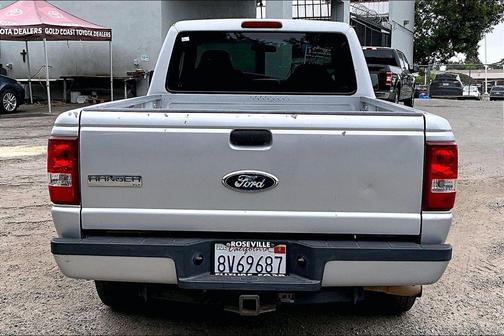 Silver Clearcoat Metallic 2009 Ford Ranger XLT SuperCab