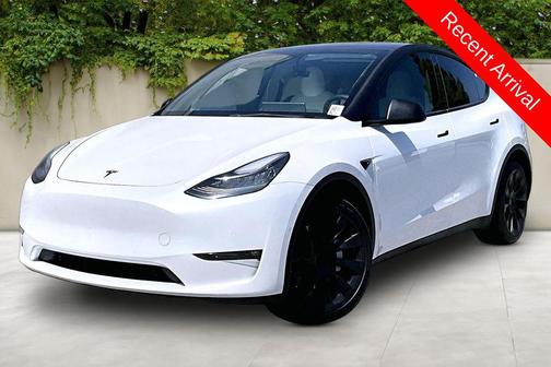 Pearl White Multi-Coat 2021 Tesla Model Y Long Range Dual Motor All-Wheel Drive
