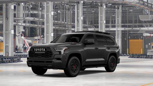Magnetic Gray Metallic 2026 Toyota Sequoia TRD Pro