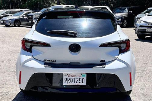 Midnight Black Metallic 2025 Toyota Corolla Hatchback Nightshade