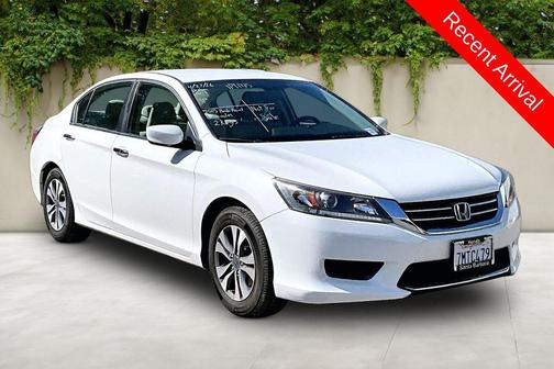 White Orchid Pearl 2015 Honda Accord LX