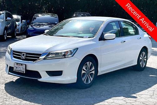 White Orchid Pearl 2015 Honda Accord LX
