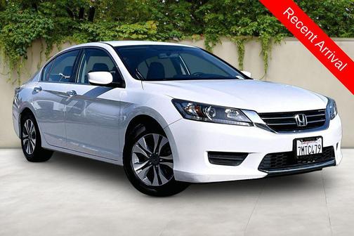 White Orchid Pearl 2015 Honda Accord LX