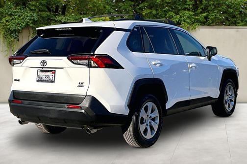 Super White 2021 Toyota RAV4 LE
