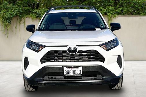 Super White 2021 Toyota RAV4 LE