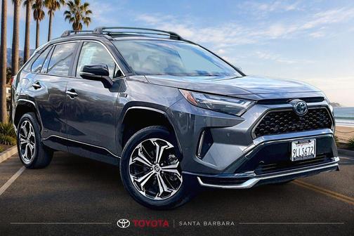 Magnetic Gray Metallic/Midnight Black Metallic 2024 Toyota RAV4 Prime XSE