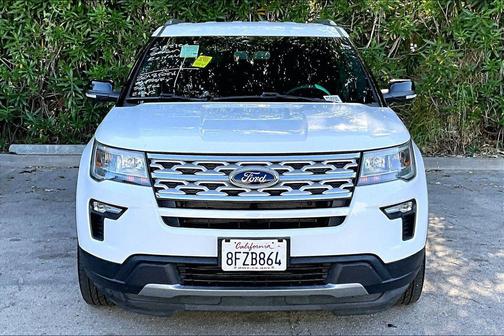 Oxford White 2018 Ford Explorer XLT