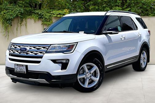 Oxford White 2018 Ford Explorer XLT