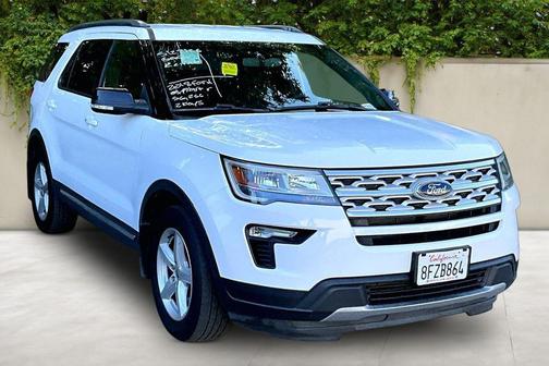 Oxford White 2018 Ford Explorer XLT