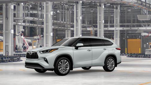 Wind Chill Pearl 2026 Toyota Highlander Platinum