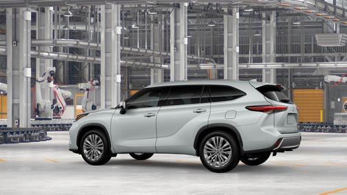 Wind Chill Pearl 2026 Toyota Highlander Platinum
