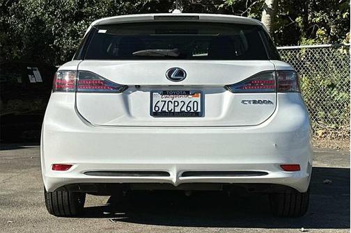 Starfire Pearl 2012 Lexus CT 200h Premium