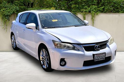 Starfire Pearl 2012 Lexus CT 200h Premium