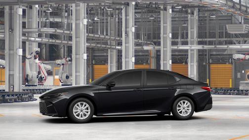 Midnight Black Metallic 2026 Toyota Camry LE