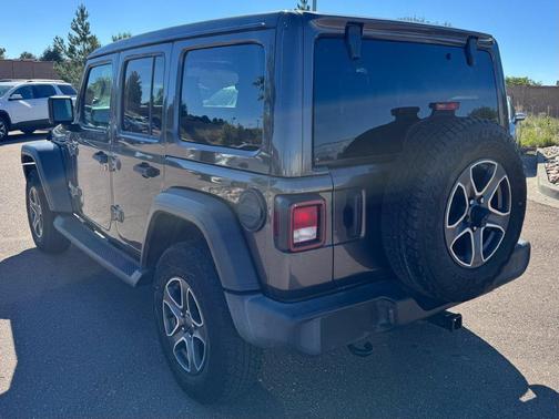 Granite Crystal Clearcoat Metallic 2020 Jeep Wrangler Unlimited Sport
