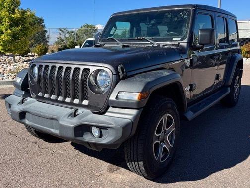 Granite Crystal Clearcoat Metallic 2020 Jeep Wrangler Unlimited Sport