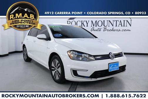 2016 Volkswagen e-Golf SE