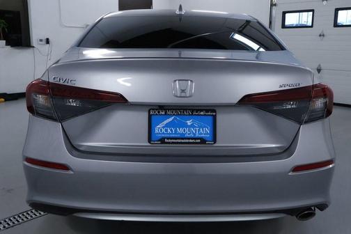 Solar Silver Metallic 2025 Honda Civic Sport