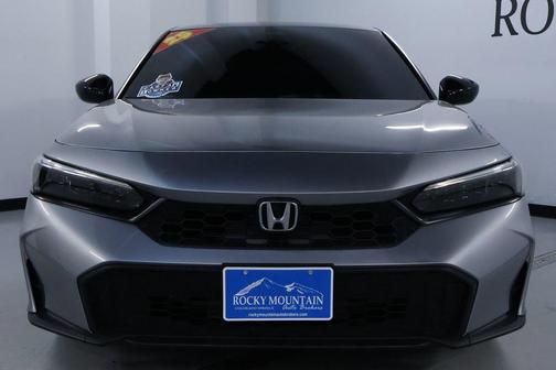 Solar Silver Metallic 2025 Honda Civic Sport