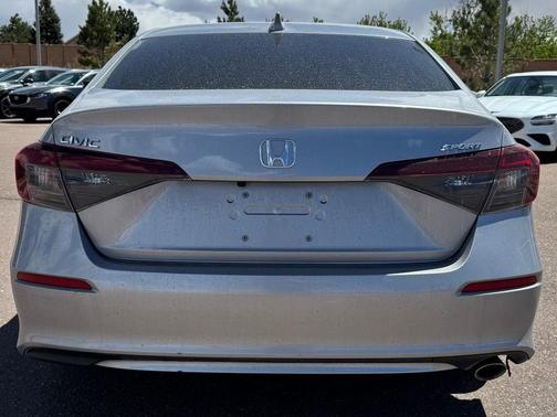 Solar Silver Metallic 2025 Honda Civic Sport