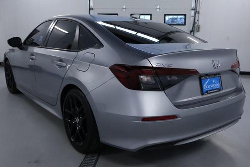 Solar Silver Metallic 2025 Honda Civic Sport