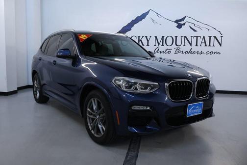 Phytonic Blue Metallic 2019 BMW X3 xDrive30i