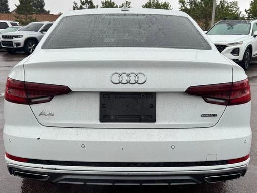 Glacier White Metallic 2019 Audi A4 2.0T Premium Plus