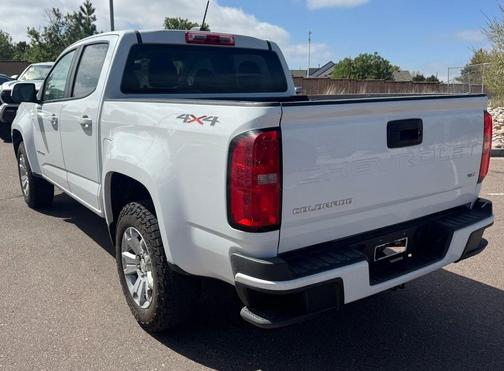Summit White 2021 Chevrolet Colorado LT