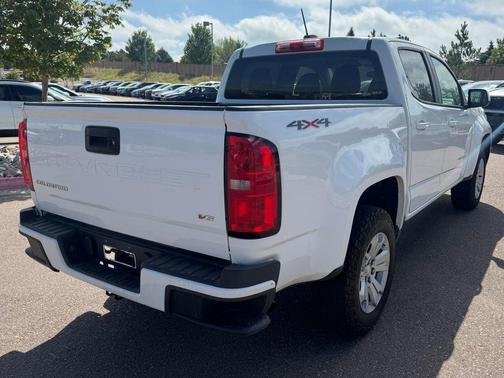 Summit White 2021 Chevrolet Colorado LT