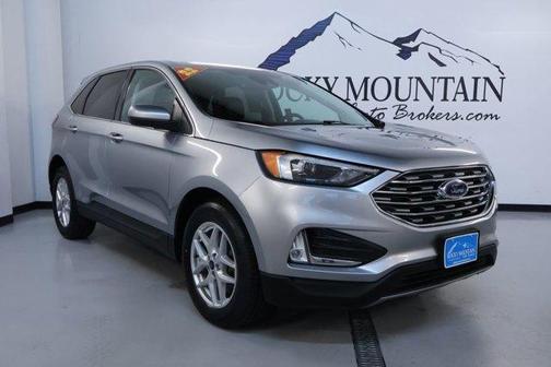 Silver Metallic 2022 Ford Edge SEL