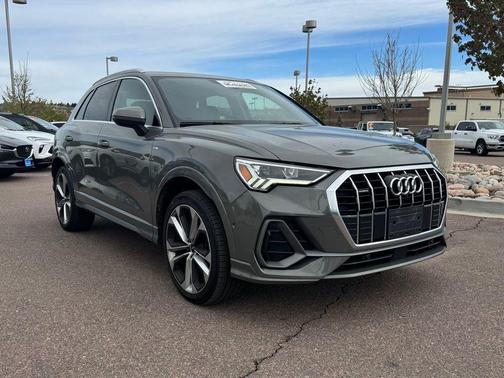 Chronos Gray Metallic 2020 Audi Q3 45 S line Prestige
