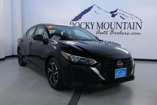 Black 2024 Nissan Sentra SV