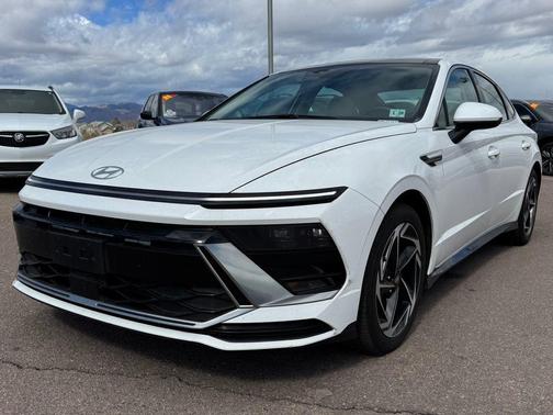 White 2024 Hyundai SONATA SEL