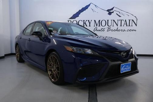 Blue 2024 Toyota Camry SE