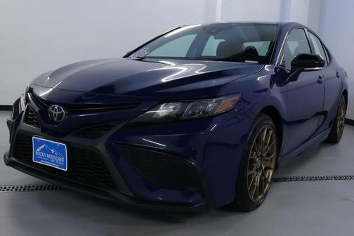 Blue 2024 Toyota Camry SE