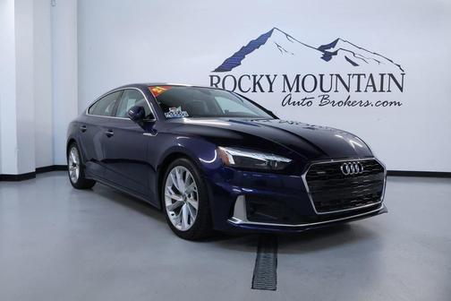 Navarra Blue Metallic 2021 Audi A5 Sportback Premium Plus
