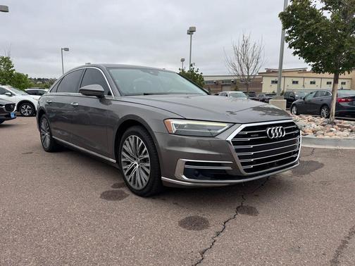 Terra Gray Metallic 2019 Audi A8 L 55