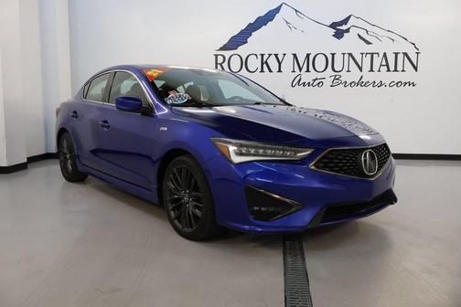 Apex Blue Pearl 2021 Acura ILX Premium & A-SPEC Packages