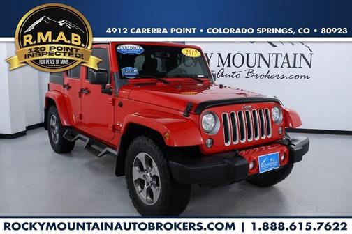 2017 Jeep Wrangler Unlimited Sahara